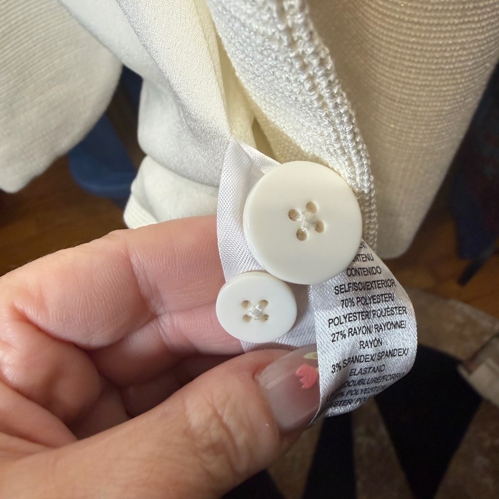 NWOT Wayf Off-White Blazer - Picture 7 of 7